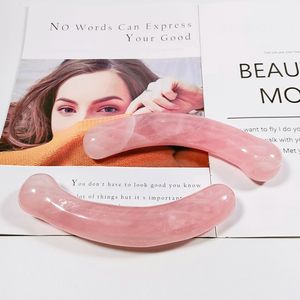 DIYマッサージワンドクリスタル大人の大人のおもちゃ美しいローズクォーツGワンド - Product Image 6