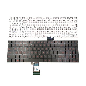 Clavier d'ordinateur portable pour <span class=keywords><strong>Asus</strong></span> <span class=keywords><strong>ROG</strong></span> G501J G501JW G501VW <span class=keywords><strong>Zenbook</strong></span> Pro UX501JW UX501VW Clavier US - Product Image 1