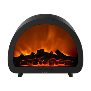 Diffusore di Aromi con Fiamma 3D, Umidificatore a Ultrasuoni con Effetto Legno, Diffusore di <span class=keywords><strong>Oli</strong></span> <span class=keywords><strong>Essenziali</strong></span> <span class=keywords><strong>per</strong></span> Ambienti Interni Secchi - Product Image 6