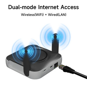 Router Inalámbrico Portátil ChiWay 4G LTE, Hotspot Móvil de Alta Velocidad WiFi6, Router 4G de Doble Modo Inalámbrico y por <span class=keywords><strong>Cable</strong></span> con Ranura para Tarjeta SIM - Product Image 5