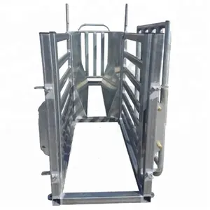 Portabel Mudah Penanganan Hot Dipped Galvanized Sheep Turnover Catcher untuk Peternakan