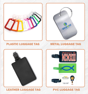 Du lịch hành lý thẻ biểu tượng tùy chỉnh tên PVC Silicone Nhựa kim loại PU da thăng hoa hành trình etiqueta maleta tùy chỉnh hành lý <span class=keywords><strong>tag</strong></span> - Product Image 4