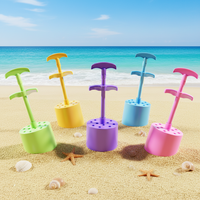 Ensemble de jeu de plage en plastique pour enfants avec outil de creusement pour utilisation en extérieur, âges 5-7 ans, unisexe CN SL-STW-001B