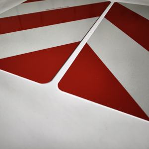 Panneau d'avertissement de trafic de stationnement de camion européen Plaque en aluminium réfléchissante Panneau d'avertissement ultra large et ultra haut Panneaux de signalisation routière Trafic - Product Image 5