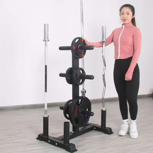 Soporte Vertical para Discos de Pesas Plegable de Acero Resistente para Gimnasio, con Características de Seguridad - Product Image 5