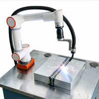 Robot Kolaboratif 6 Axis Berkualitas Tinggi Harga Terjangkau, Lengan Robot Kolaboratif Multifungsi untuk Pengelasan, Manipulator Robot dengan Gearbox 3KW