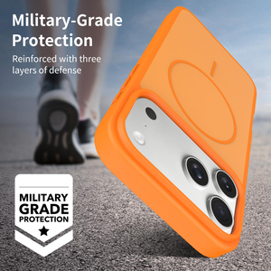 ผู้ผลิตเคส<span class=keywords><strong>โทรศัพท์</strong></span>มือถือแบบขายส่ง <span class=keywords><strong>เคส</strong></span>กันกระแทกแบบด้าน ผลิตจากวัสดุ PC และ TPU พร้อมแม่เหล็กป้องกัน สำหรับ iPhone 17 16 15 Pro Max - Product Image 6