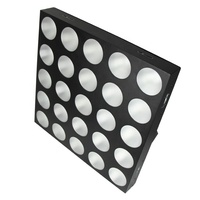 Dj lumières dmx contrôle 25 pièces 10w rgbw 4in1 faisceau 5x5 led matrice blinder disco d'étape lumière