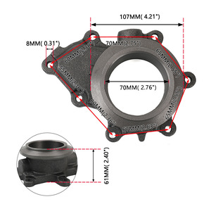 Couvre-collecteur d'échappement haute performance pour moteur Ford 7.3L Power Diesel Turbo GTP38 - Product Image 2