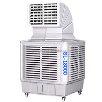 Refroidisseur d'air mobile sur pied / Climatiseurs industriels sur support / Refroidisseur d'air évaporatif à eau sur pied - Fournisseur du Shandong