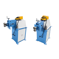 Machine rotative ronde de butin de rouleau de perle de tôle de conduit pour le perlage galvanisé de feuille