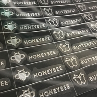 Autocollant adhésif de logo personnalisé 3D gaufré de luxe transfert en feuille d'aluminium étiquettes étanches en nickel-métal autocollants métalliques brillants personnalisables