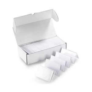 방수 사용자 정의 13.56KHz RFID 빈 ATMEL T5577 화이트 비접촉식 IC 카드 RFID 액세스 제어 카드 - Product Image 6