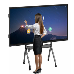 4K venta al por mayor Android/window Ops 110 pulgadas tablero inteligente interactivo Multi Touch Scree Pizarra Interactiva computadora para educación - Product Image 2