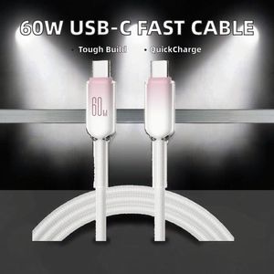 60W 5A Fast Charging USB-C C <b>Cable</b> 1M Pure Copper High Quality <b>Cable</b> for 15 16 Pro Max <b>Computer</b> Phone Earphones - Product Image 2