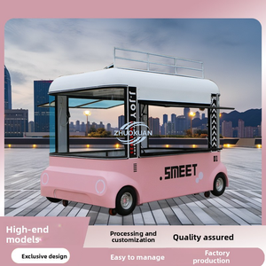 Fully Prepared <b>Machinery</b> Mobile Food Car Versatile Shop Truck For <b>Making</b> Snacks Coffee And <b>Ice</b> Cream Goods - Product Image 2
