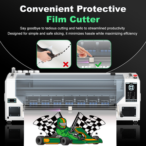 Impresora de Transferencia Directa a Película (DTF) de Alta Velocidad, Gran Formato, Circulación Automática de Tinta Blanca, Ancho de Impresión de 60 cm, Marca Ingani - Product Image 2