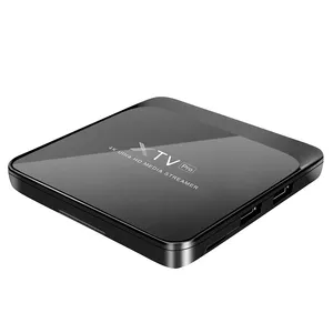 Iptv kutusu Amlogic S905X3 Android 9.0 XTV Pro 1000M LAN DDR3 çift WiFi 4K akıllı TV kutusu IP TV
