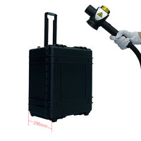 Stock UE Stock US en stock Machine de nettoyage laser à impulsions de style bagages 100W 200W 300W Style portable JPT à haute énergie