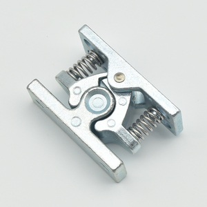 C818 अच्छी कीमत जस्ता मिश्र धातु फर्श कैबिनेट दरवाजा स्प्रिंग लोड रोलर कैच स्प्रिंग दरवाजा करीब - Product Image 4