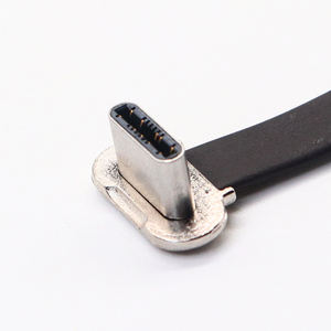 Câble USB C FPC plat, fin et flexible, à angle droit, <span class=keywords><strong>court</strong></span>, pour FPV, USB 3.1 Type C, prix usine, OEM - Product Image 5