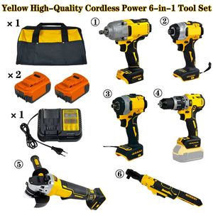 Juego <span class=keywords><strong>de</strong></span> Herramientas Eléctricas Inalámbricas <span class=keywords><strong>Dewalt</strong></span> <span class=keywords><strong>de</strong></span> 20V con Baterías y Cargador, Incluye Taladro, Atornillador y Llave Inglesa - Product Image 2