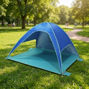 Tente de plage en promotion, abri solaire, auvent de plage pour le <span class=keywords><strong>camping</strong></span> en plein air, le sport et les pique-niques - Product Image 3
