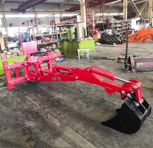 Prix d'usine! Tractopelle pliable à 3 points, chariot élévateur amovible - Product Image 2