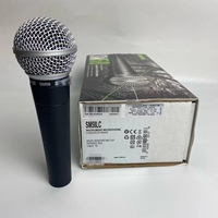 Microphone filaire SM58LC, microphone de scène KTV, microphone classique pour chant, karaoké, microphone portable professionnel, accessoires pour haut-parleur