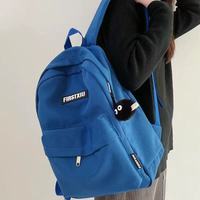 Sac à dos scolaire multi-poches durable avec bretelles respirantes, compatible avec ordinateur portable 15,6 pouces pour collégiens et lycéens
