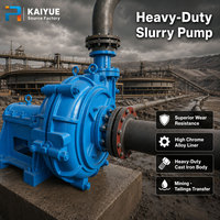 Pompa centrifuga orizzontale per liquami Kaiyue, progettata appositamente per il trasporto industriale di fluidi, per acque minerarie infangate