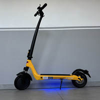 Scooter électrique partagé M8 avec compteur, roues de 8,5 pouces en alliage d'aluminium et de magnésium, moteur sans balais, étanche IP54, clignotants