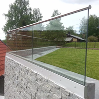 Système de clôture en verre et aluminium architectural durable, conçu pour les développements résidentiels à grande échelle