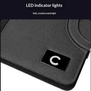 พาวเวอร์แบงค์แบบพกพาขนาด A4 พร้อมโลโก้ LED ดีไซน์ตามสั่ง OEM/ODM ความจุ 8000mAh พร้อมซองหนังแบบพกพาสำหรับชาร์จ <span class=keywords><strong>ใช้</strong></span>เป็นของขวัญส่งเสริมการขาย สมุดโน้ต - Product Image 6