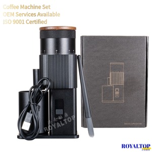 Molinillo de Café Eléctrico Portátil de Dosis Única <span class=keywords><strong>Recargable</strong></span> por USB en Aleación de Aluminio con Fresa Cónica de Acero Inoxidable 420 - Product Image 4