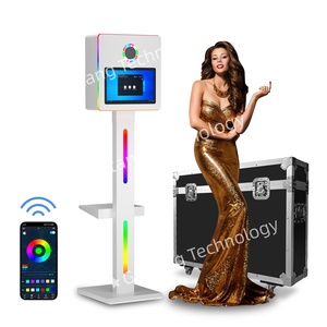 Appareil <span class=keywords><strong>photo</strong></span> miroir magique - Imprime rapidement des photos et offre des accessoires portables pour fêtes - Product Image 6