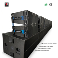 Lase Sound - Design original - A-10W - Système de sonorisation passif 10 pouces - Enceinte de sonorisation de type Line Array - Audio et vidéo professionnels actifs
