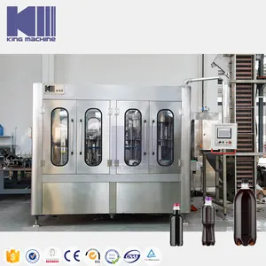 High Productivity A to Z Automatic CSD Carbonated Energy Drink PET Plastic Bottle Washing Filling Capping Filling Machine