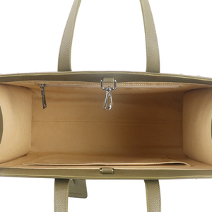 Bolso de Mano de PU con Rayas Verticales a la Moda, Bolso de Hombro de Gran Capacidad para Mujer, Bolso de Compras Casual - Product Image 6