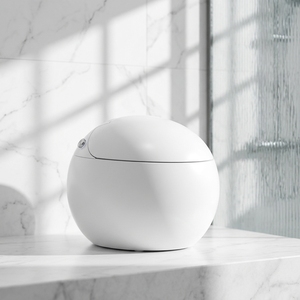 Automatische Toilette mit beheiztem Sitz, S-Trap-Abfluss, bodenmontiert, modernes Design – luxuriöse, komfortable Smart-Toilette mit einfacher Bedienung - Product Image 2
