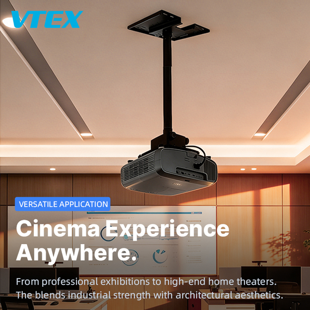 Commercial Projector Mount Slide Track 50kg Sloping Ceiling Mount Rigging Frame Tilted Ceiling Customized Projection Bracket