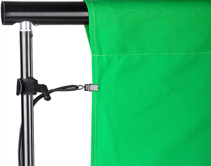 Clip latéral réglable en acier inoxydable pour tissu de fond pour sac à dos bâton de <span class=keywords><strong>randonnée</strong></span> fixation accessoire de Studio Photo - Product Image 1