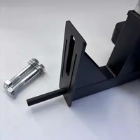 CooSport Système de traction dorsale universel pour siège avant, série F, en acier noir, réglable et durable, avec poulie haute de type MultiPower, pour entraînement de force