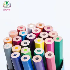 Doğrudan fabrika imalatı renkli kalemler seti özel mutlu