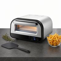 Four à pizza et à pain professionnel OEM ODM 1700W en acier inoxydable pour équipement de cuisine d'hôtel