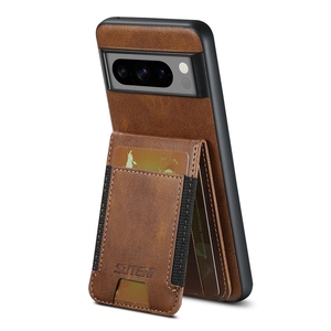 Funda trasera tipo billetera de alta calidad para Google <span class=keywords><strong>Pixel</strong></span> 6/7A/8 Pro/9 Pro XL, para Galaxy S24 Plus Kickstand funda para tarjeta de crédito - Product Image 3