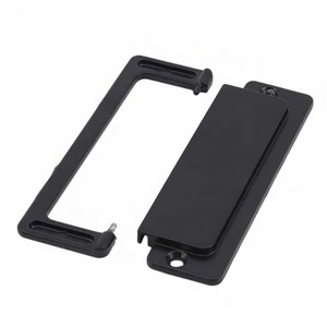 Poignée sombre de tiroir Poignées modernes minimalistes invisibles Poignée longue de porte noire Poignées de placard cachées de haute qualité - Product Image 6