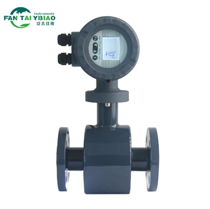 IP65 CE điện tử đo lưu lượng axit <span class=keywords><strong>Flow</strong></span> <span class=keywords><strong>Meter</strong></span> hóa chất đo lưu lượng từ tính kỹ thuật số đo lưu lượng với mặt bích RS485 - Product Image 1