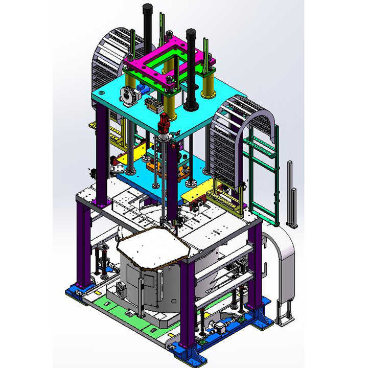 Newest Model High Efficiency Low Pressure Die Casting Machine for High Quality Aluminum Casting