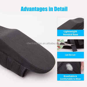 Sapatos Ortopédicos Pós-Operatórios Leves com Suporte para os Pés e Cunha de Calcanhar Ajustável para Alívio e Cicatrização de Úlceras no Calcanhar - Product Image 3